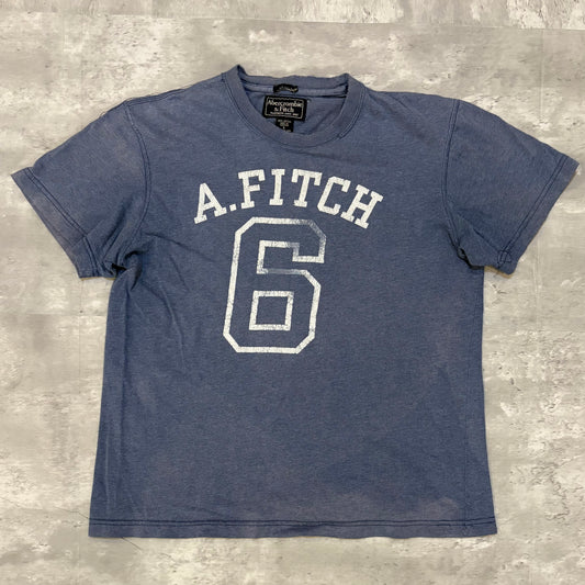 (S) Abercrombie & fitch 6 blue tee