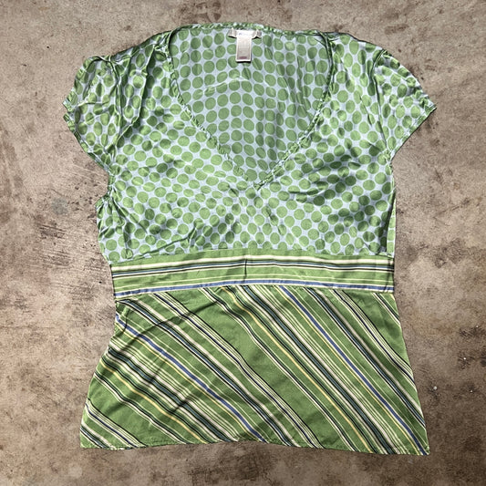 (M) old navy perfect fit silk top