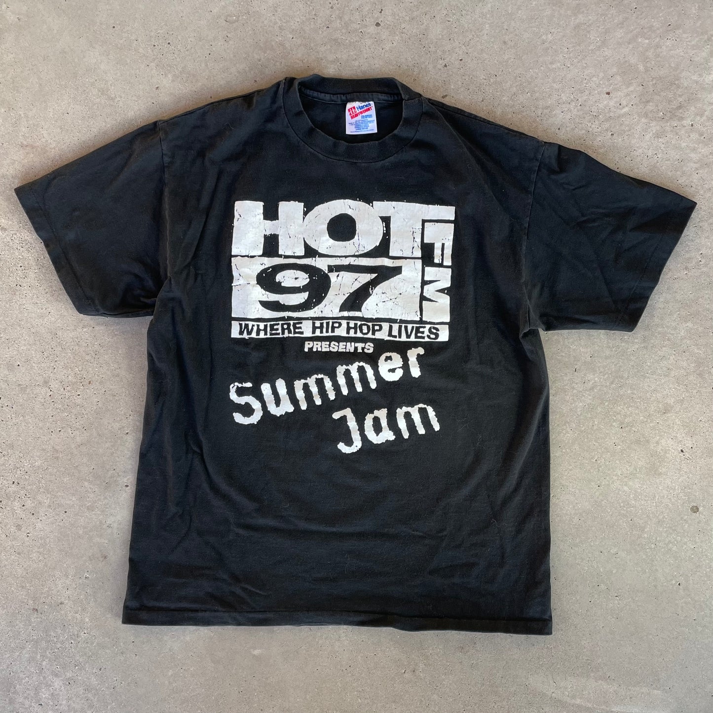 (L) Hot 97 where hip hop lives tee