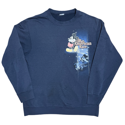 (S) 2004 daytona american race mickey crewneck