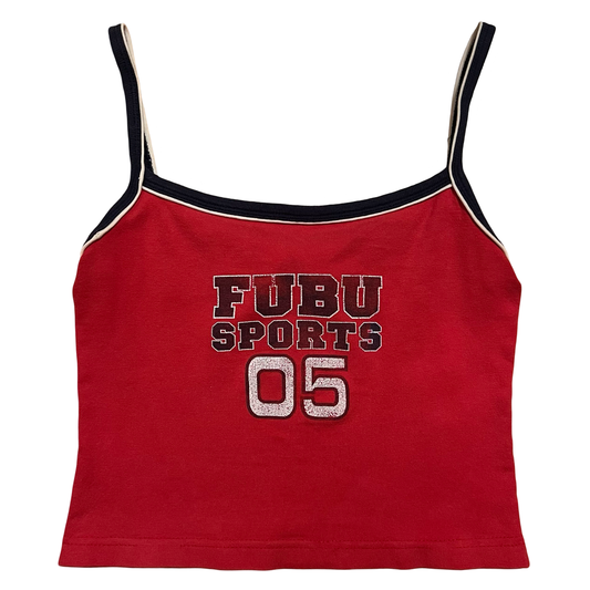 (L-12/14) fubu mini crop top