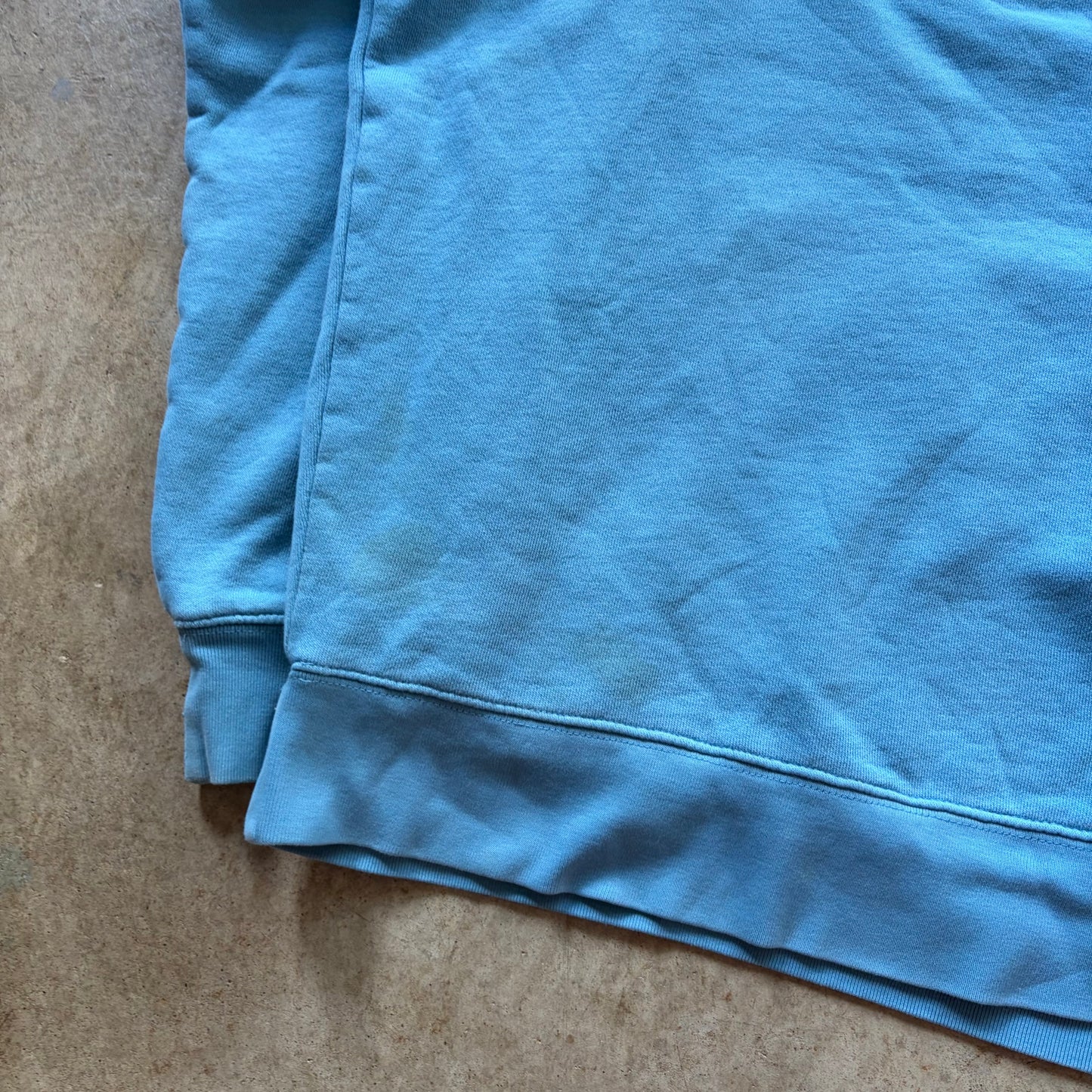(L) Aeropostale athletics 45 baby blue hoodie