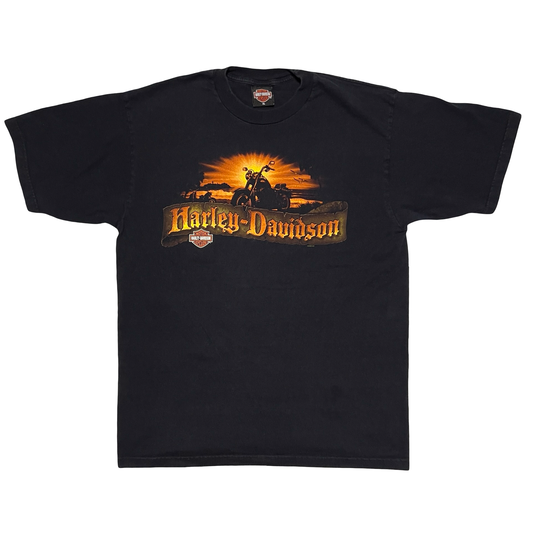 (XL) yankee harley davidson tee
