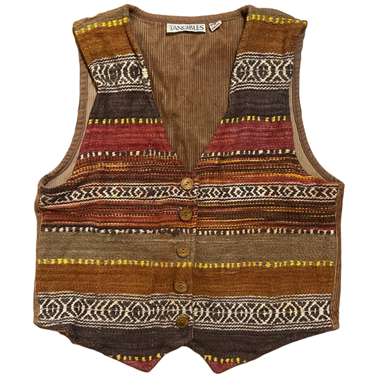 (M) tangibles corduroy vest