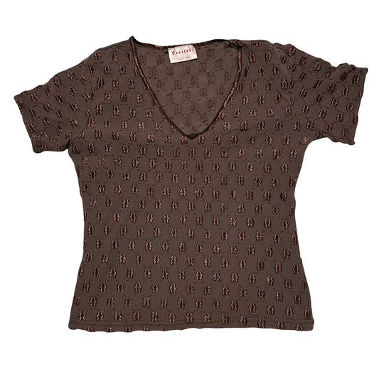 (M) scailati collection brown baby tee