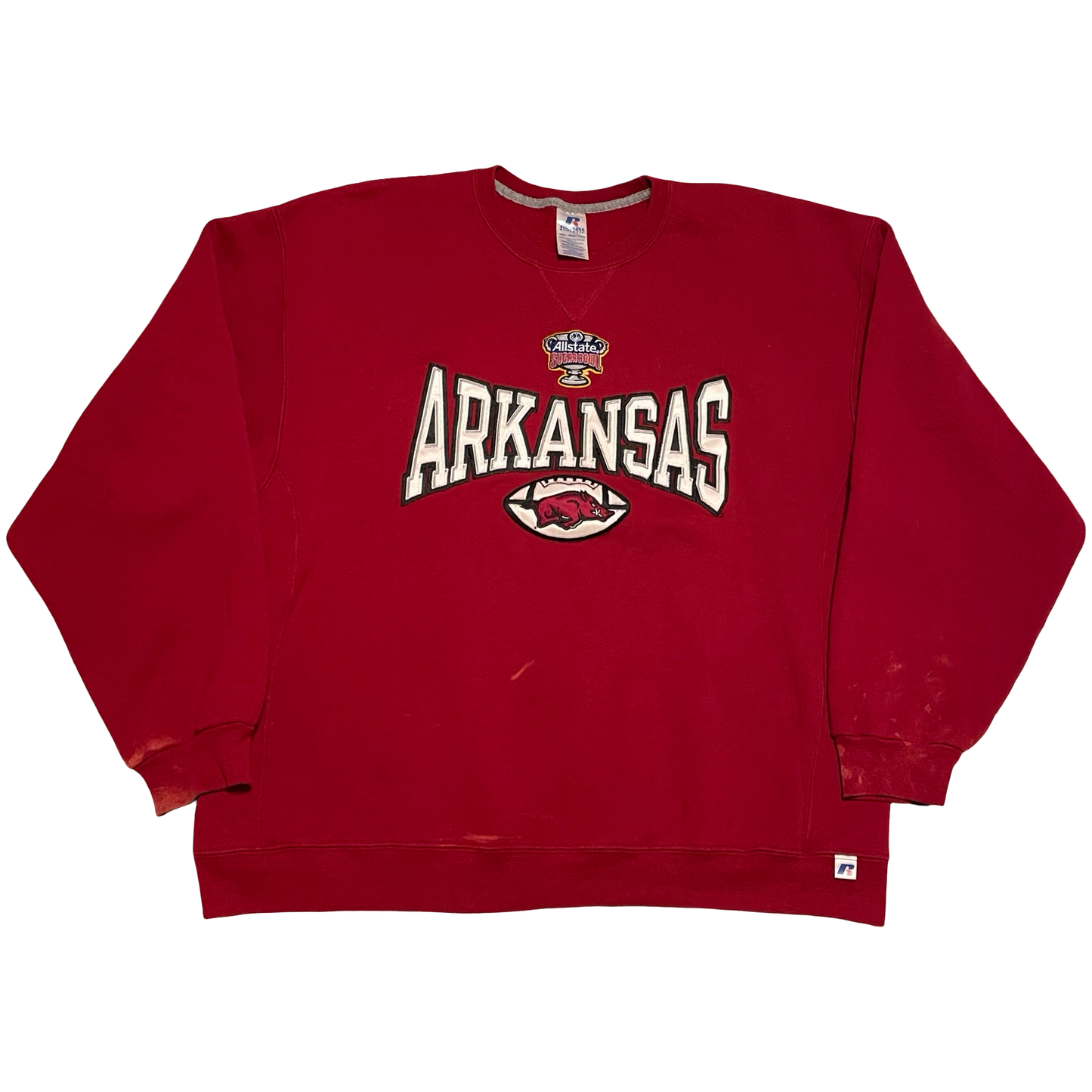 (XXL) Arkansas sugar bowl russell crewneck