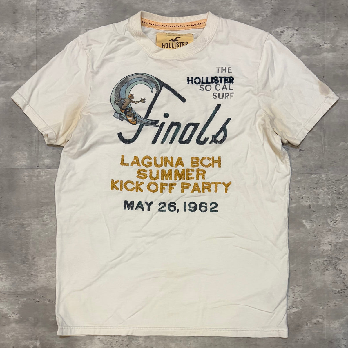 (L) Hollister Laguna Bch summer party tee