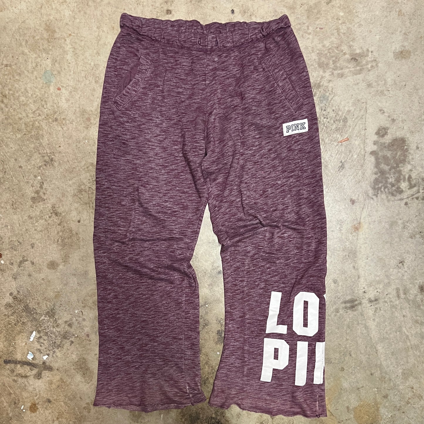 (S) victoria's secret pink sweatpants