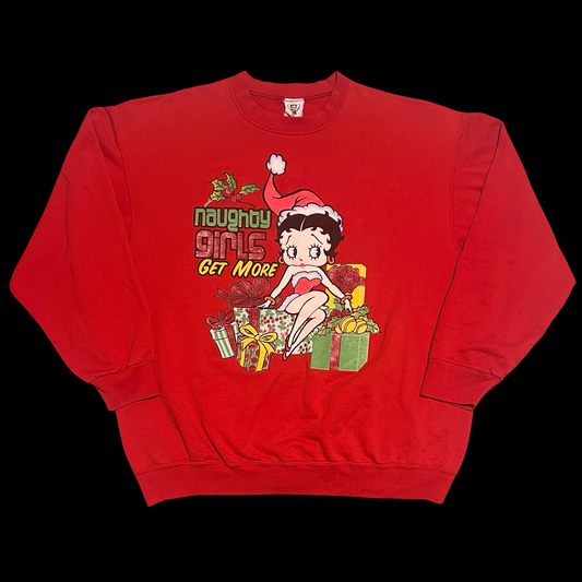 (XL) 2003 betty get more crewneck