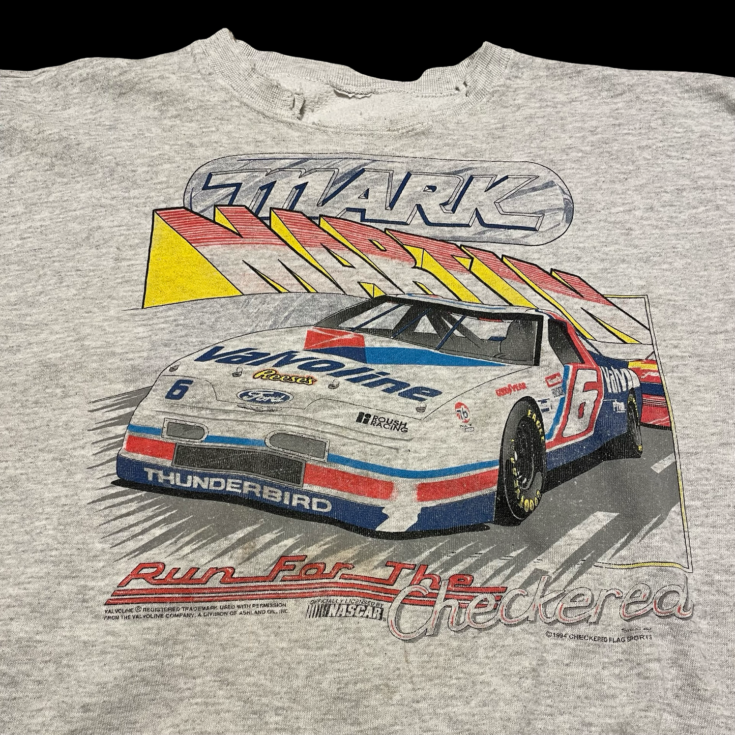 (L) 1994 Nascar Mark Martin crewneck
