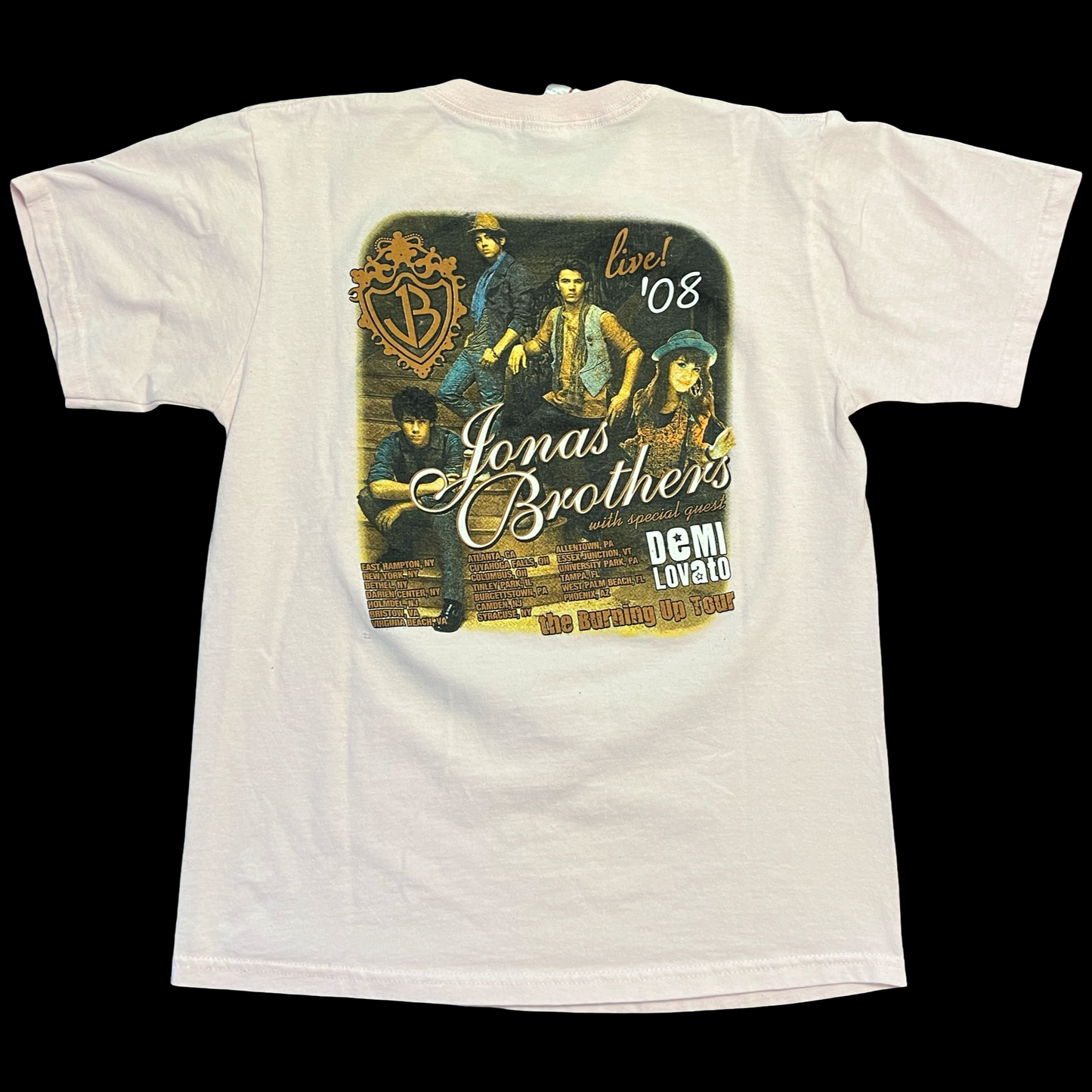 (S) '08 jonas brothers tee