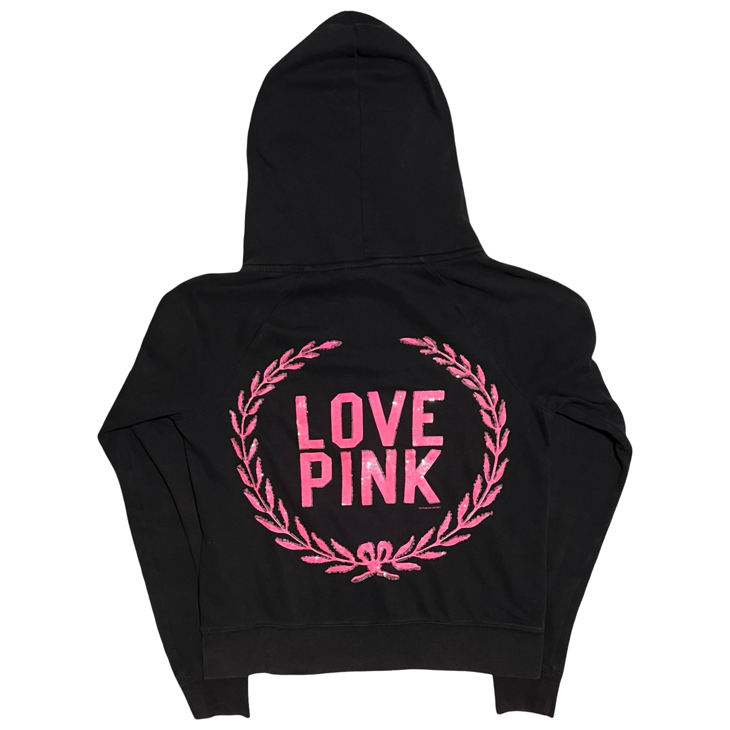 (M) victoria's secret pink crest jacket