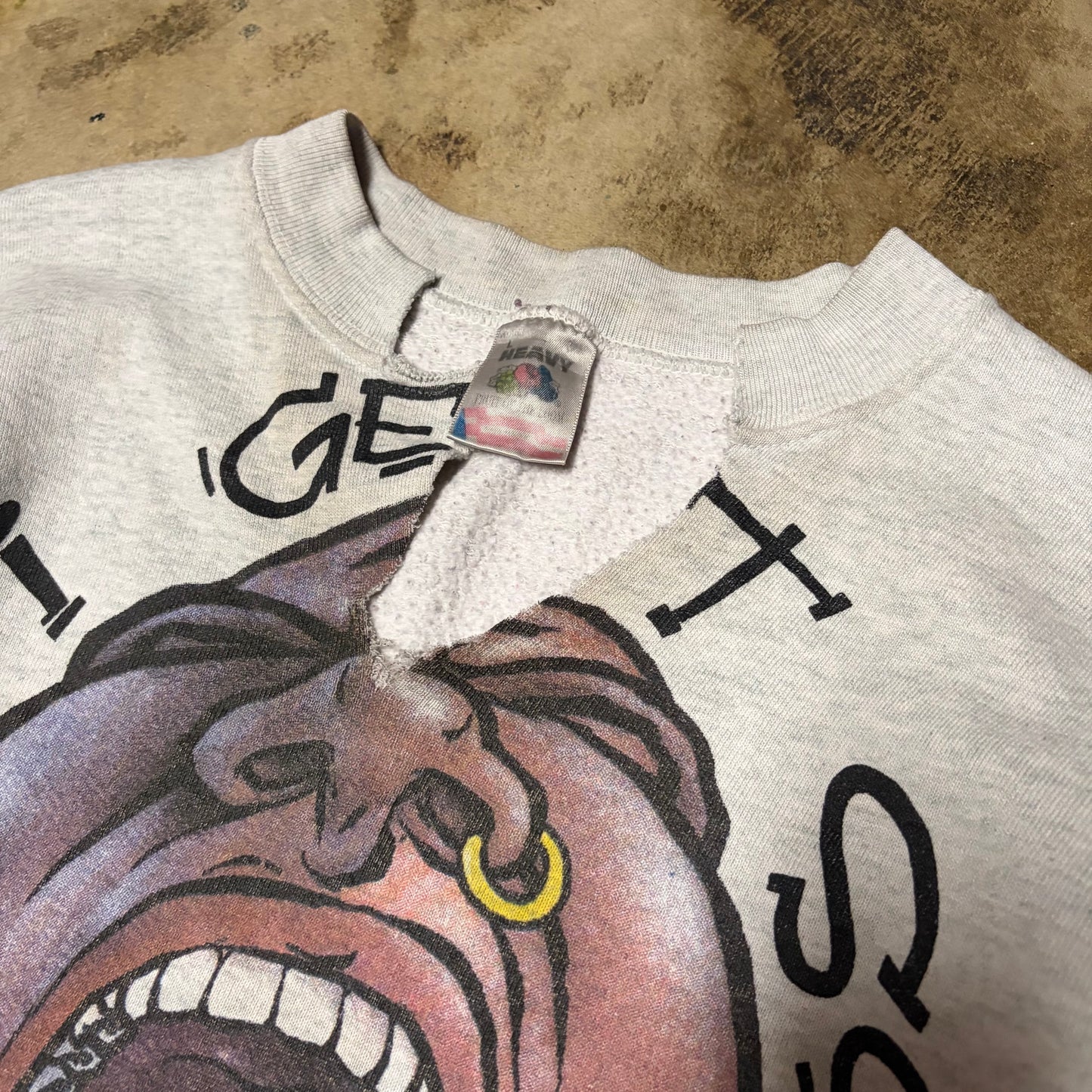 (L) 1992 Justice crewneck