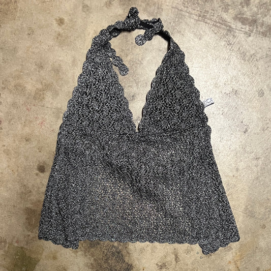 (S) becca halter swim top