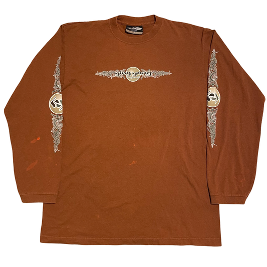 (L) Ying yang longboard longsleeve