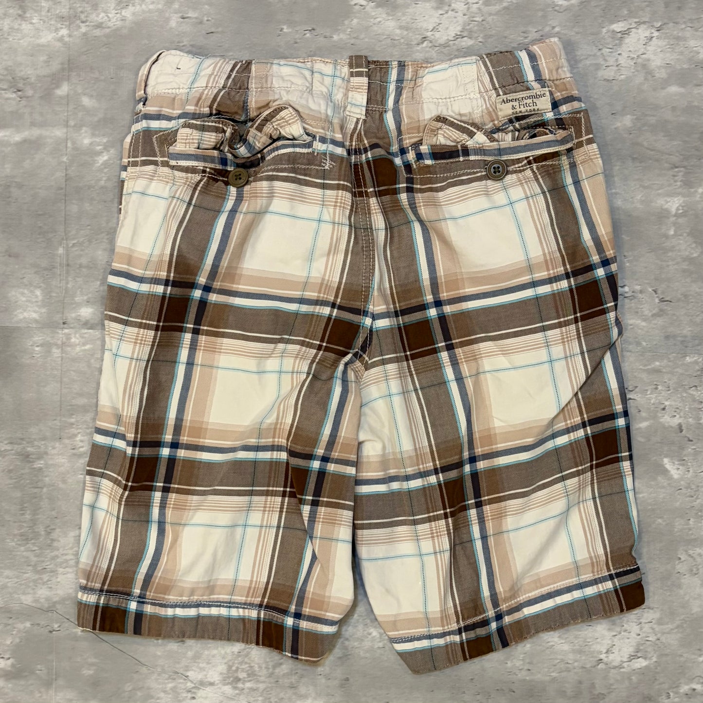 (30) Abercrombie & fitch plaid shorts