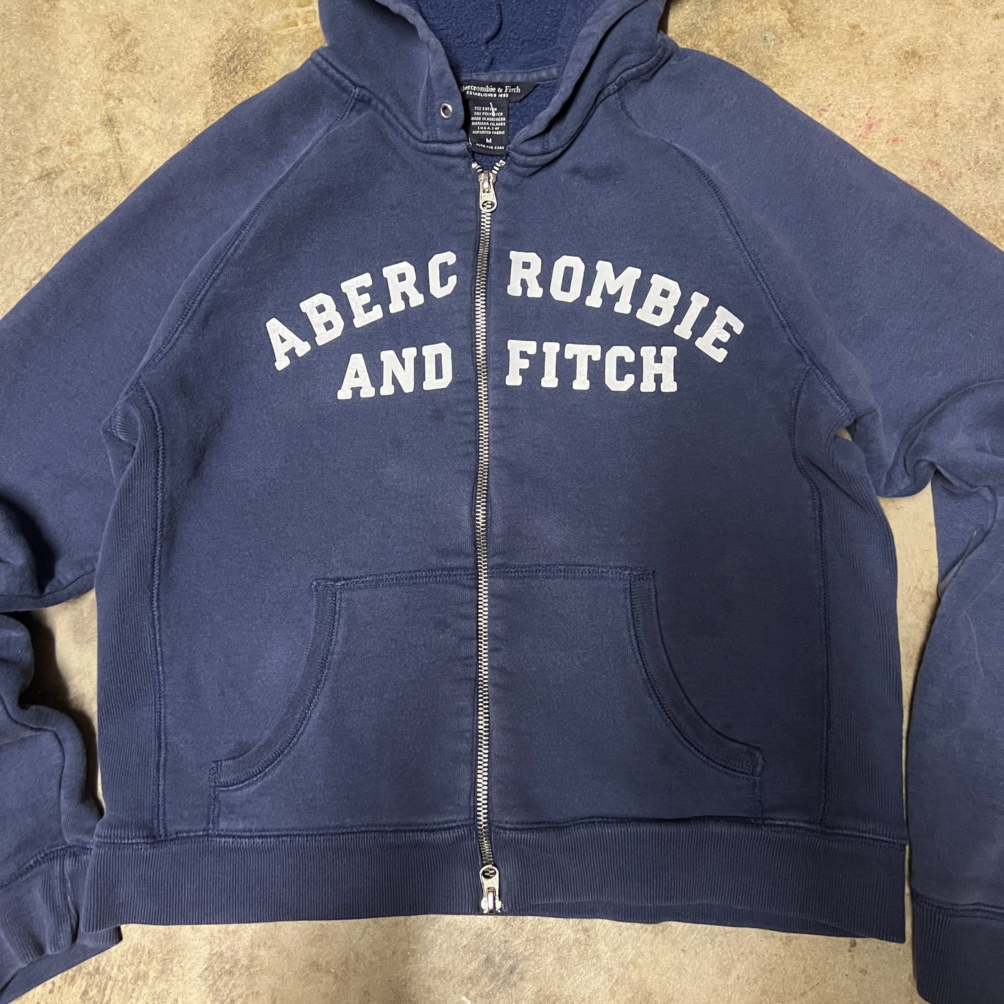 (M) abercrombie & fitch cropped jacket