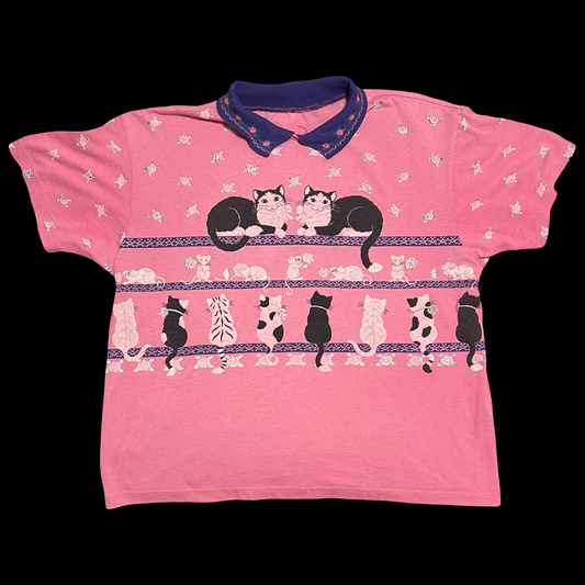 (XL) cat and mouse tee