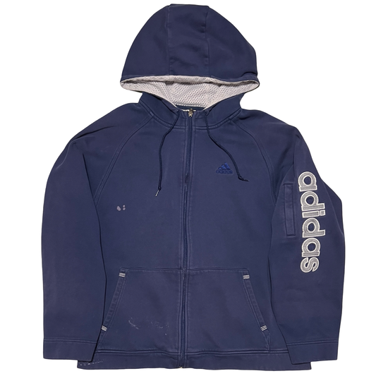 (L) adidas navy jacket