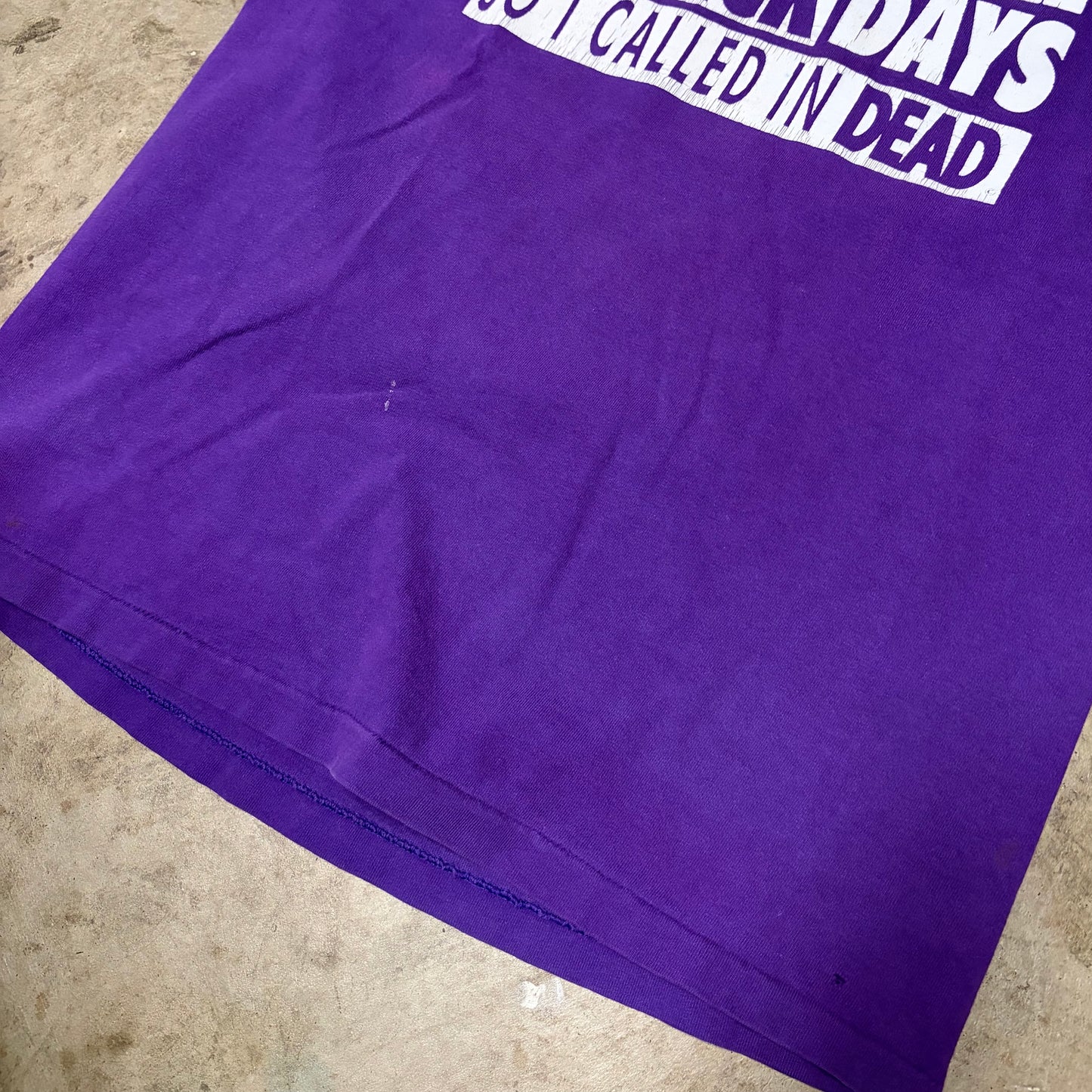 (S) Vintage sick days tee