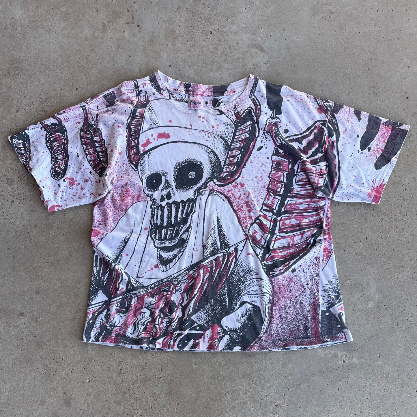 (L) Morbid Rags butcher tee