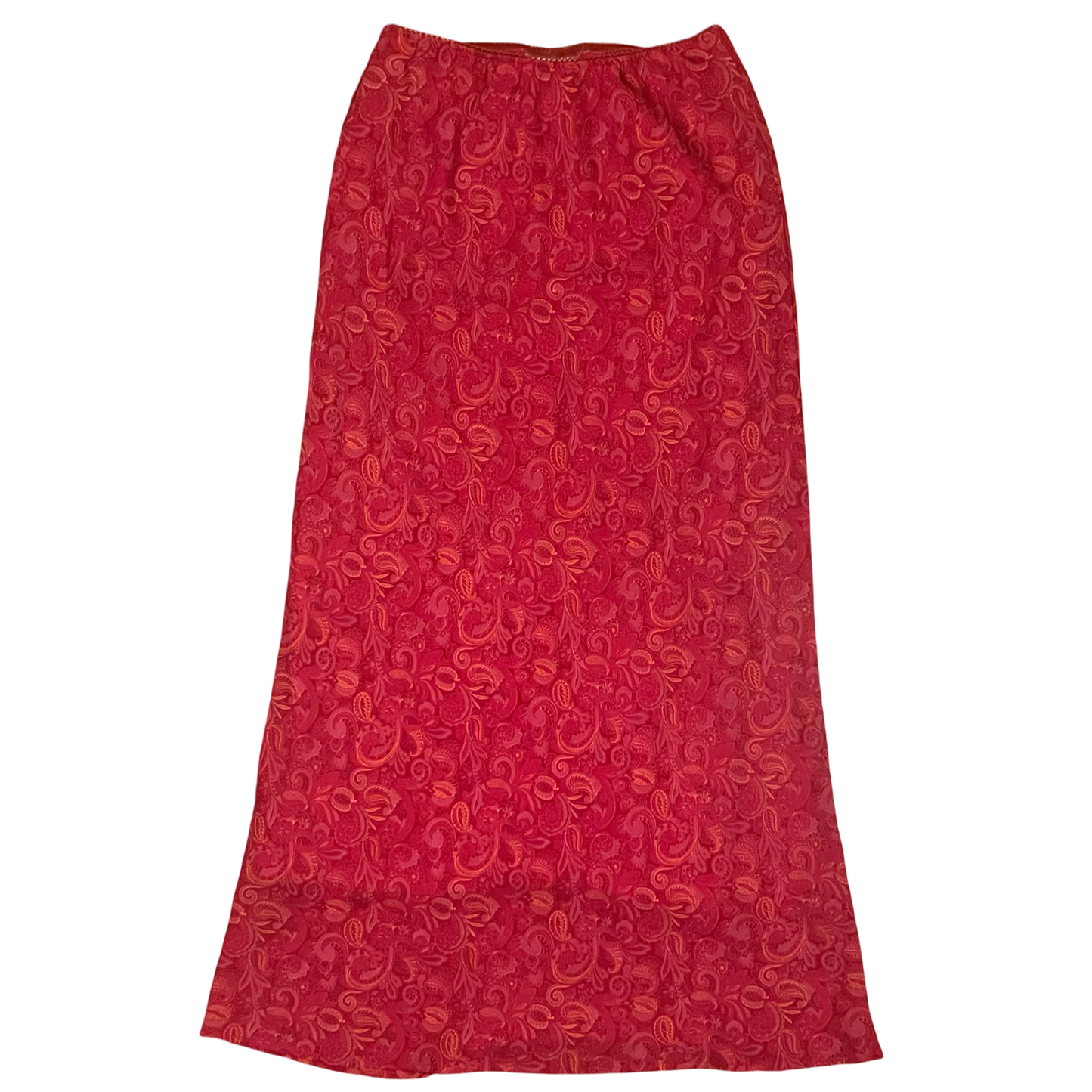 (12) pierre cardin fuscia maxi skirt