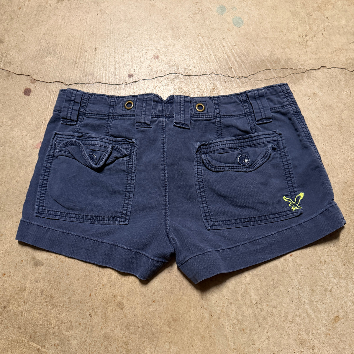 (2) ladies American eagle mini shorts