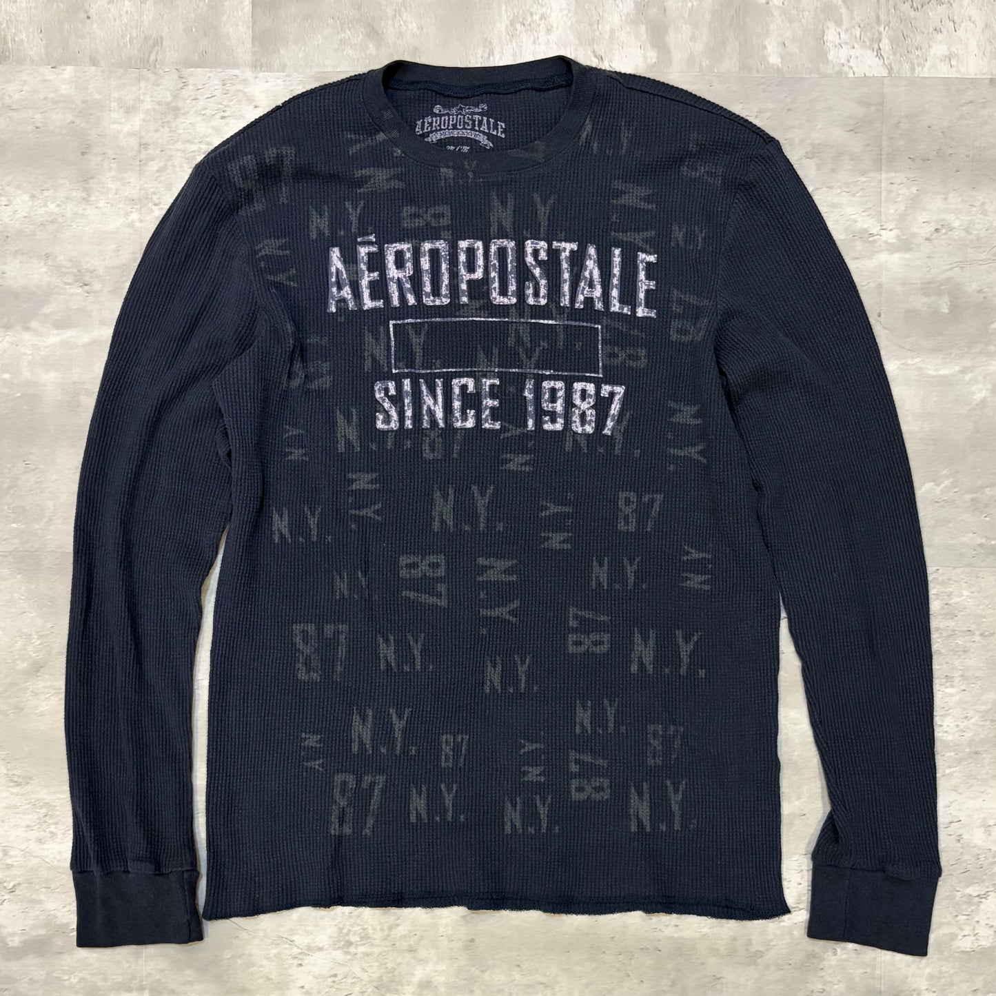(M) Aeropostale NY thermal long sleeve