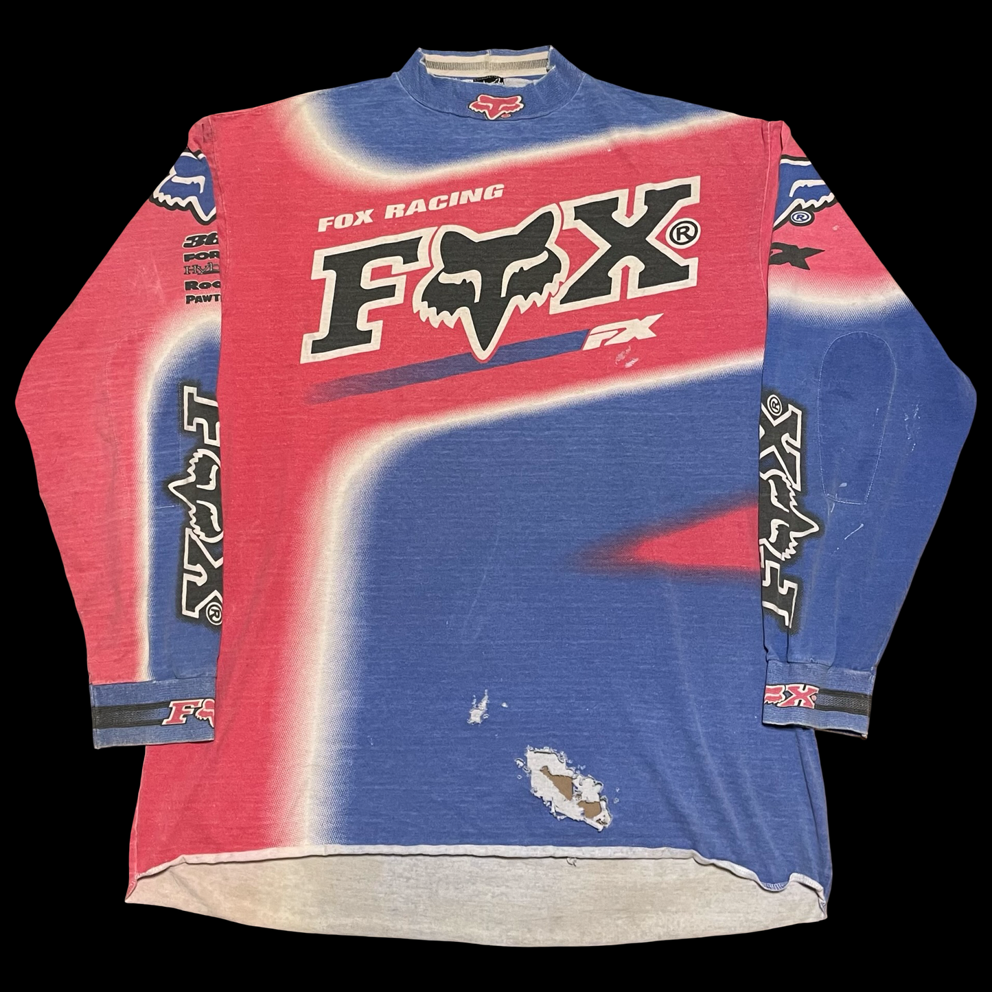 (XXL) Vintage 1997 Fox racing longsleeve