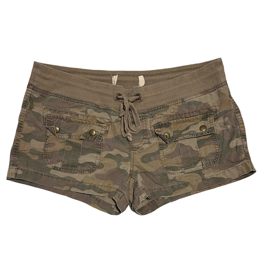 (XL) old navy camo cargo mini shorts