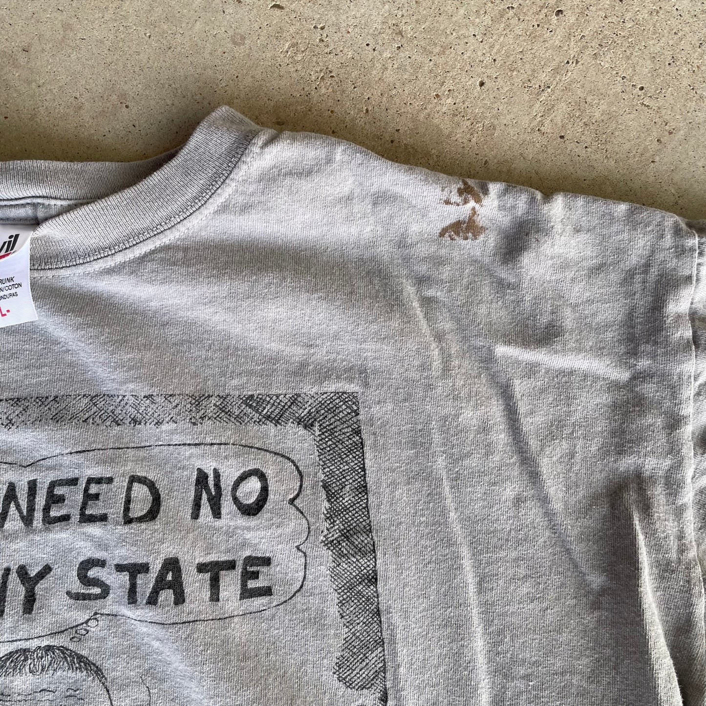 (L) Nanny state smoking tee