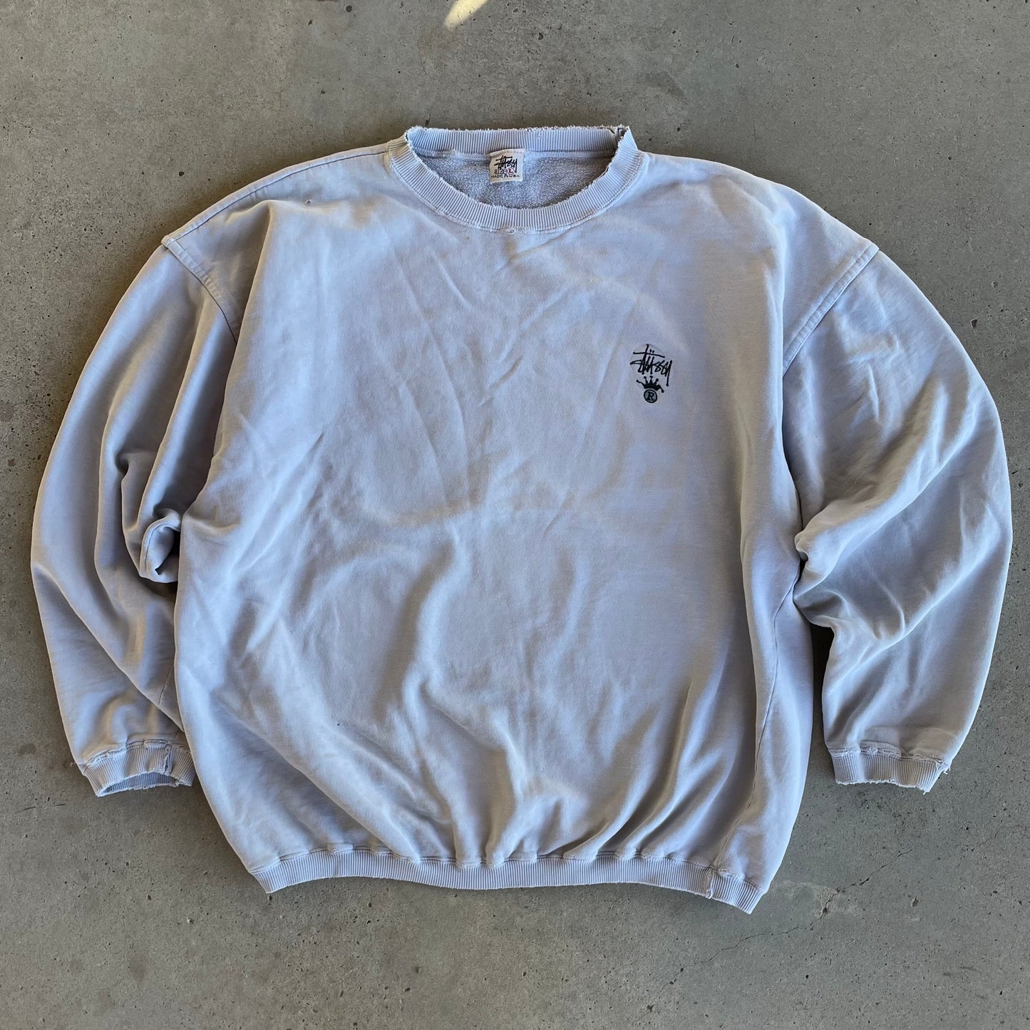 (L) Vintage Stussy crewneck