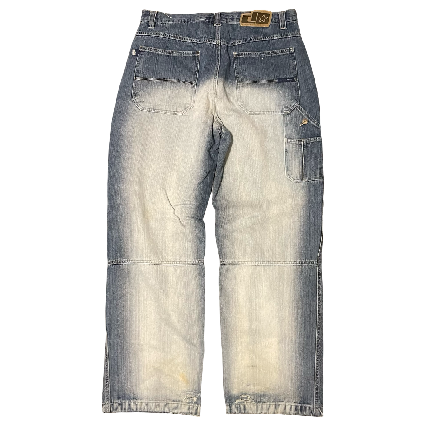 (38x40) Detail denim jeans