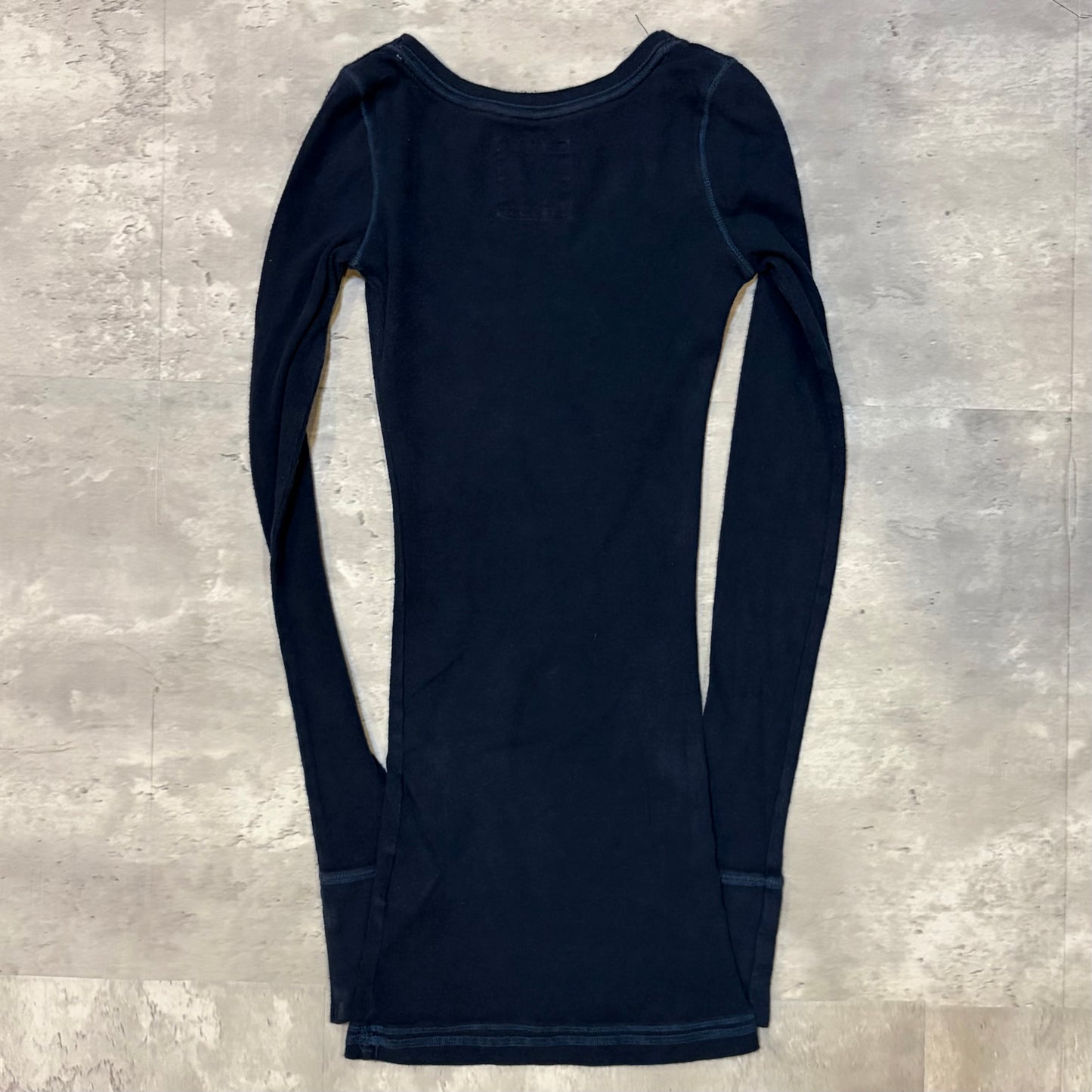 (XS) ladies Hollister so cal stretch navy long sleeve