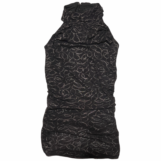 (S) express turtleneck halter top