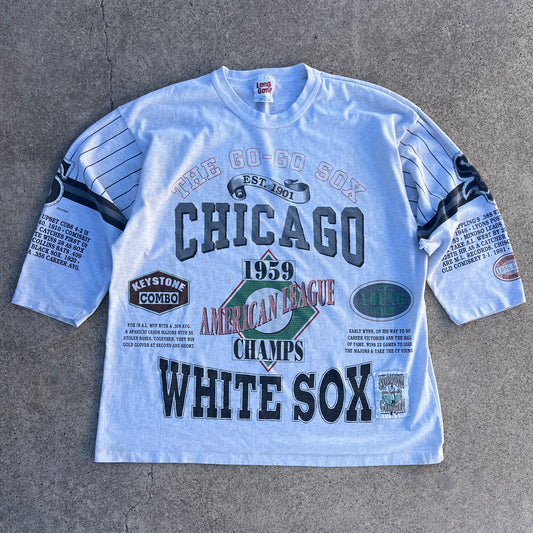 (XL) long game white sox tee