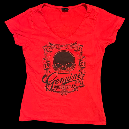 (S) harley davidson gardenstate tee