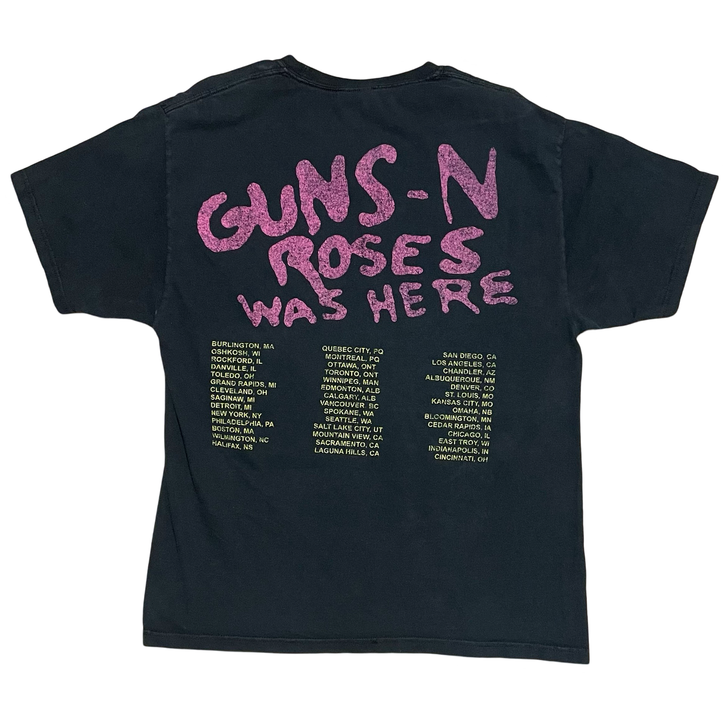 (L) Guns N Roses tee