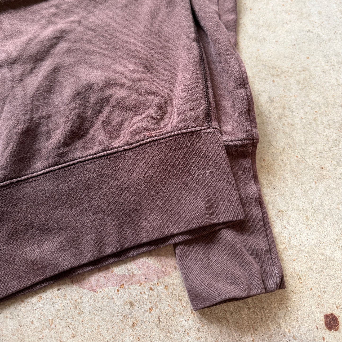 (S/P) ladies American eagle brown v neck hoodie
