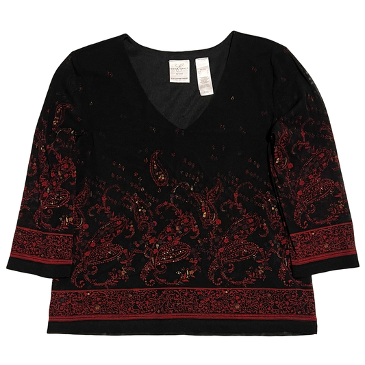 (petite L) emma james top