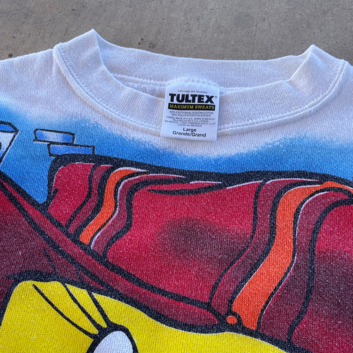 (L) 1995 tweety crewneck