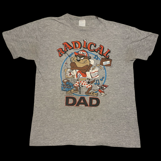 (M) 1989 Radical dad taz tee